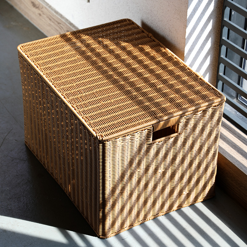 Japanese Lifestyle Books - Grote opbergdoos met deksel voor woonkamer,