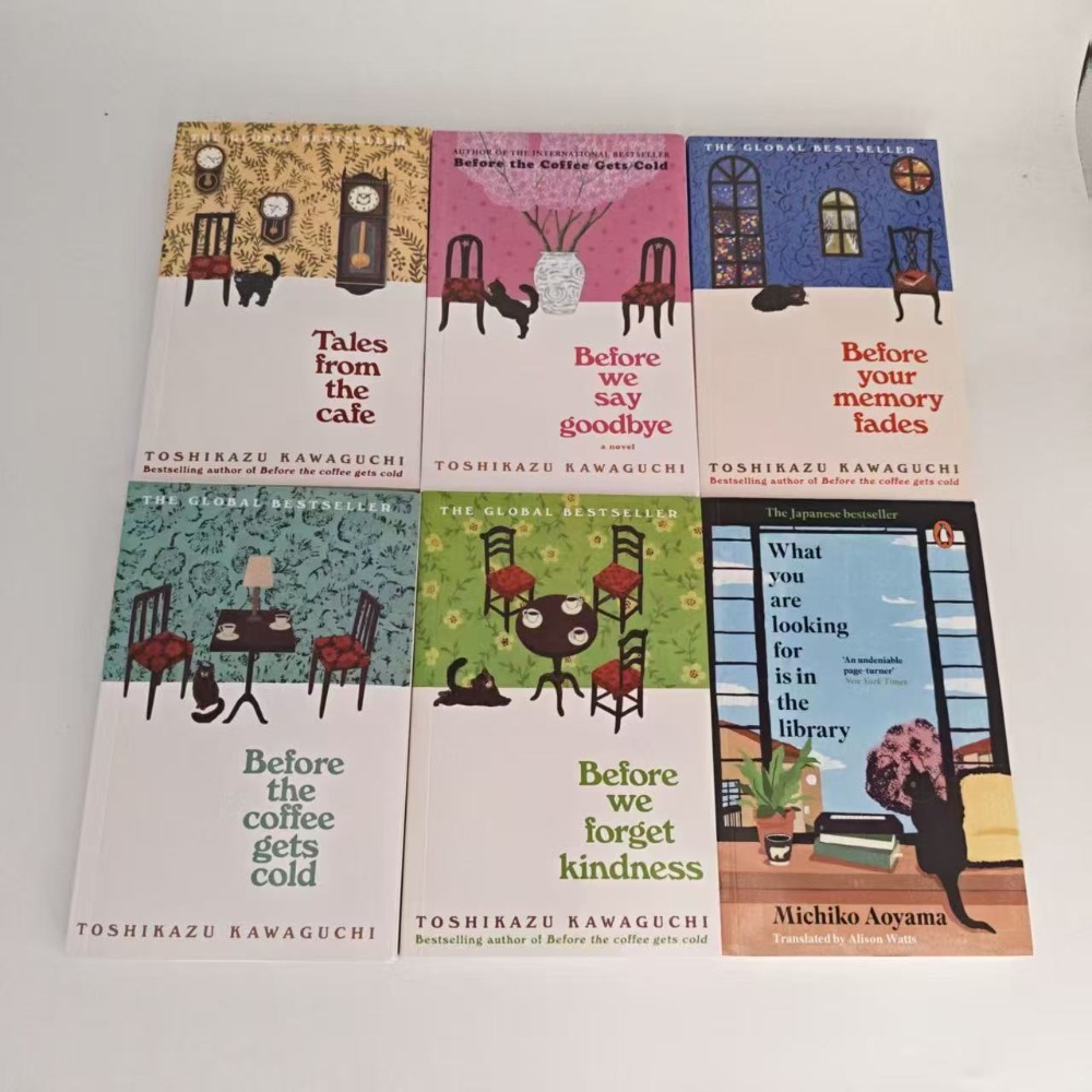 Japanese Lifestyle Books - 6-delige set inspirerende fictieboeken in Japanse