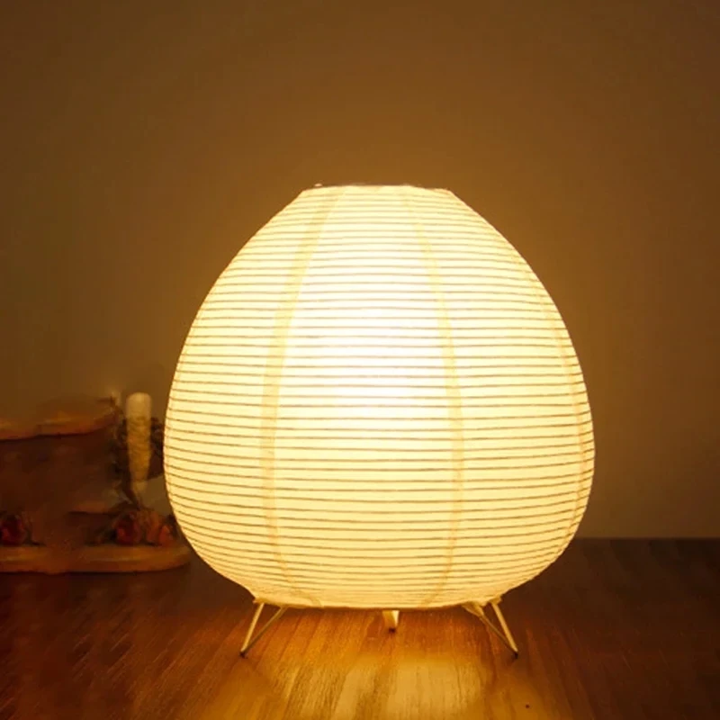 Japanese Lantern Paper - Japanse Rijst Papier Lantaarn Led Tafellamp