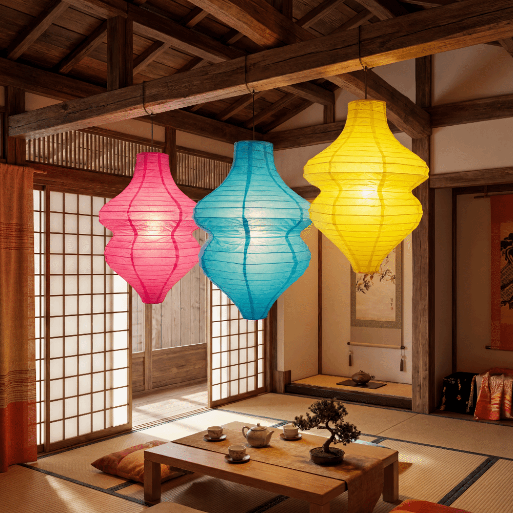 Artistiek decor Vintage bloeme - Japanese Lantern Paper recensie en prijs