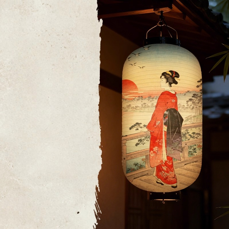 1PC Japanse Court Lady Patroon - Japanese Lantern Paper recensie en prijs